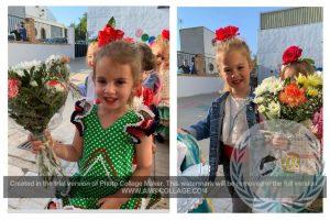 Ofrenda floral a Santa Potenciana