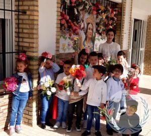 Ofrenda floral a Santa Potenciana